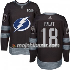 Dresovi Tampa Bay Lightning Ondrej Palat 18 1917-2017 100th Anniversary Adidas Crna Authentic - Muške